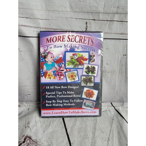 More Secrets to Bow Making Success DVD New - Picture 1 of 2